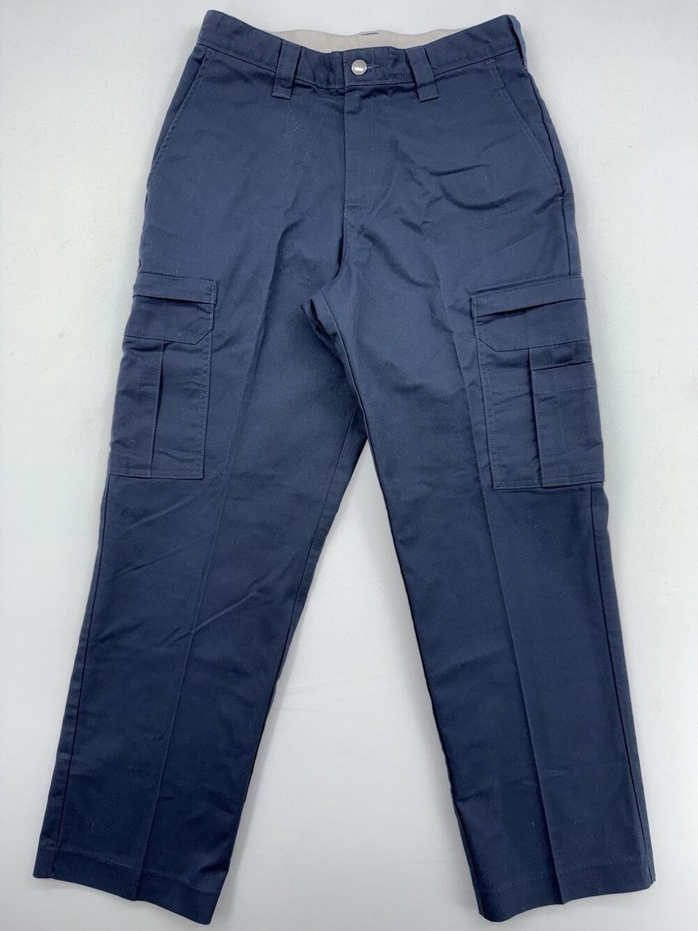 Dickies Men's Working Pants sz 30 UU Navy Blue Side Pockets